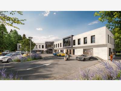 A vendre plateaux de bureaux 830m² à Questembert
