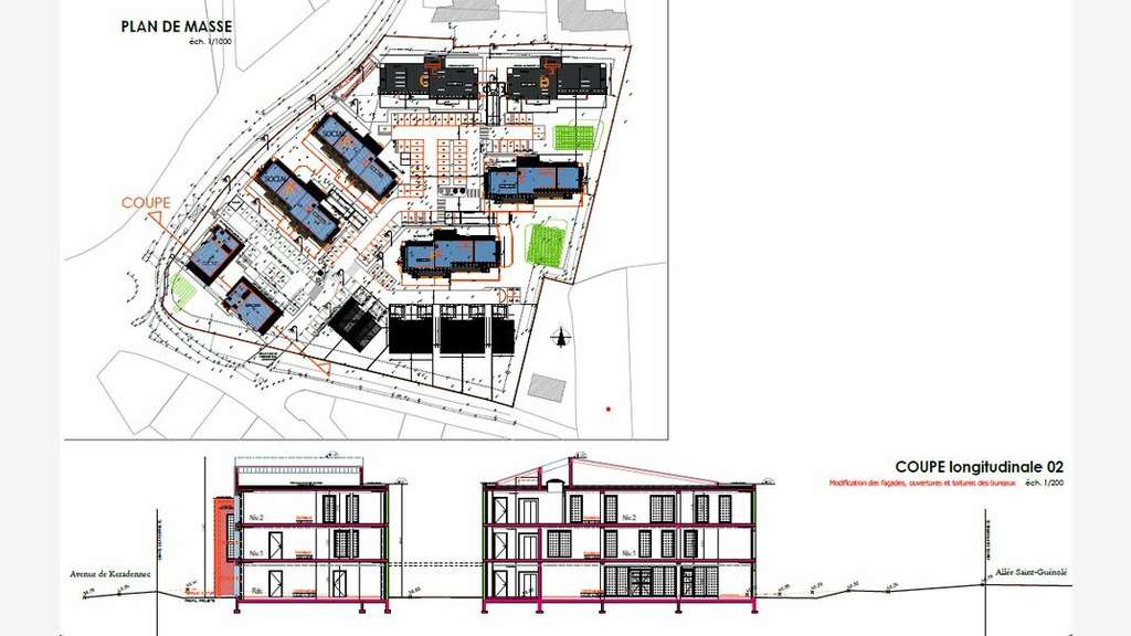 Vente ensemble immobilier neuf à Quimper