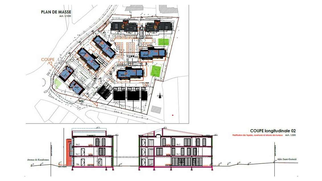 Vente ensemble immobilier neuf à Quimper