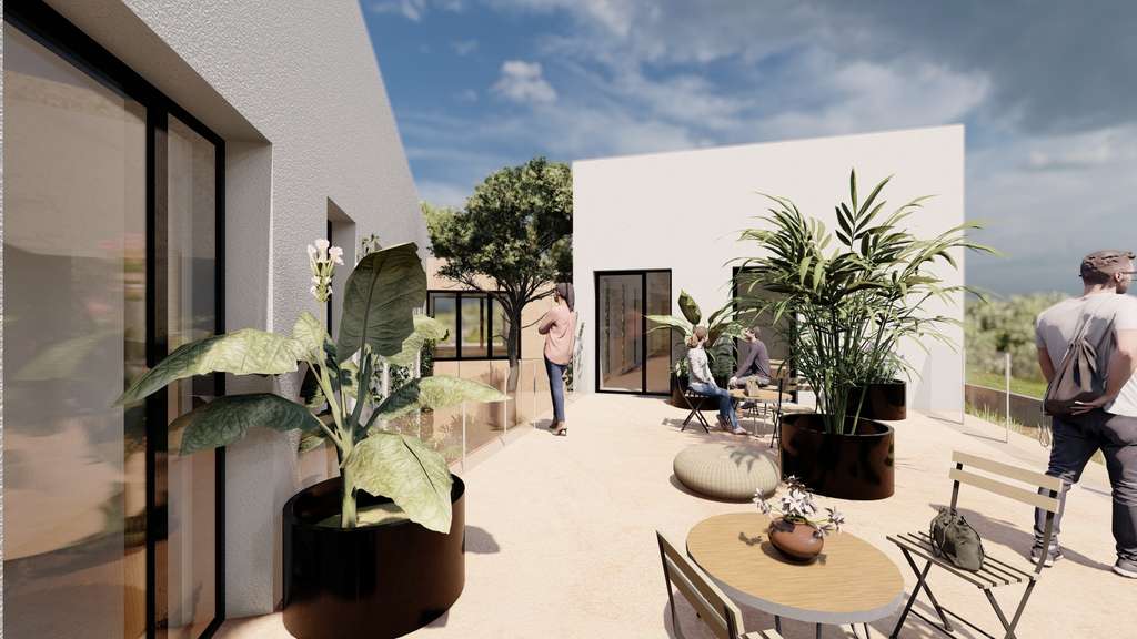 Bureaux à vendre à 62m² en VEFA à St-Jean-de-Luz
