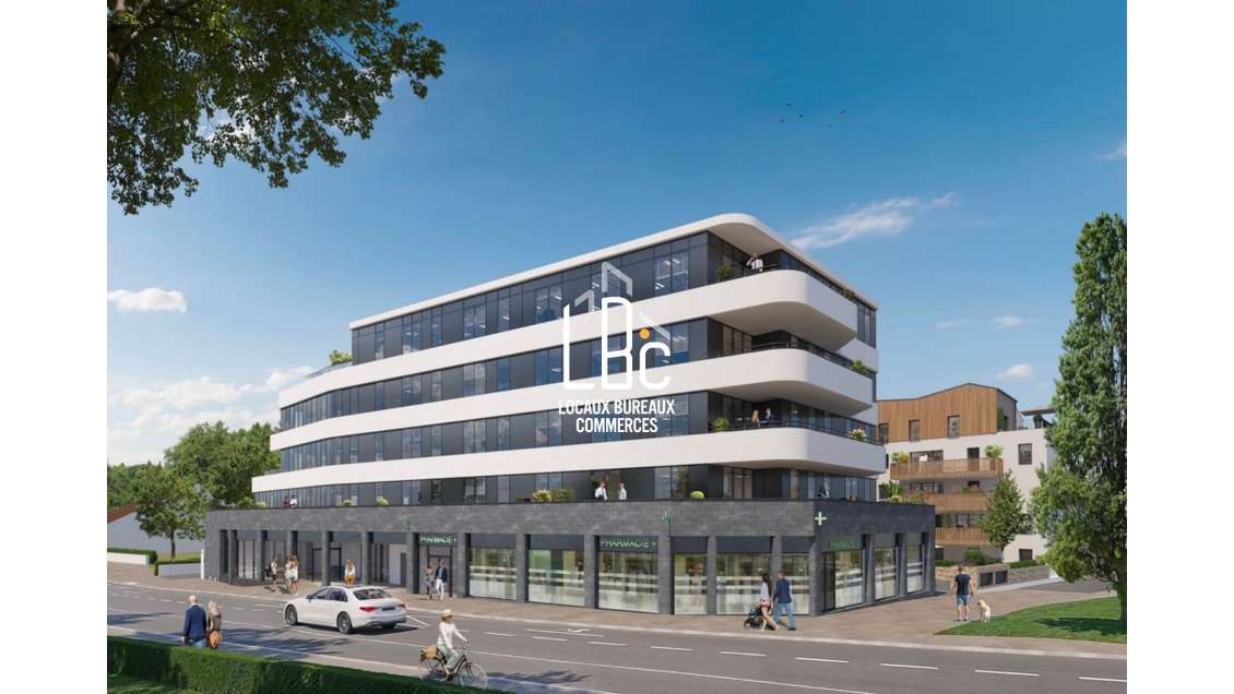 Plateau de bureaux 346m² à Sainte Luce sur Loire 