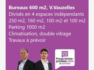 AV bureaux 600m² avec parking à Varennes-Vauzelles