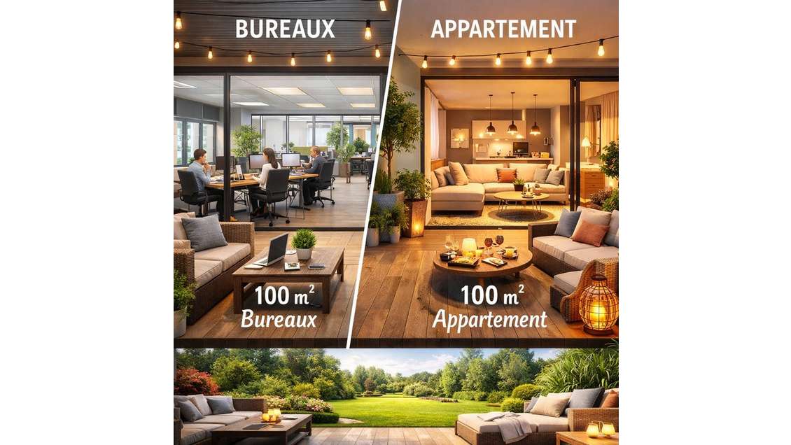 AV 2 plateaux de bureaux à Villefranche sur Saône