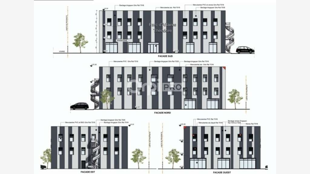 AV bureaux 150m² Villefranche sur Saône prox A6