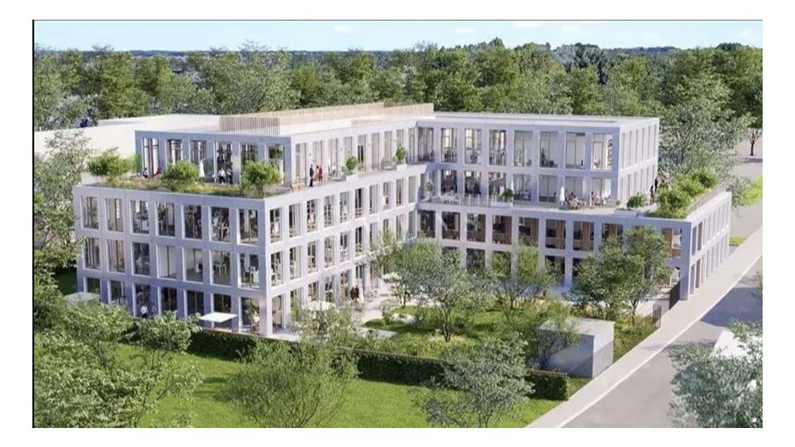 AV bureau neufs ERP 2654m² divisibles à Wasquehal