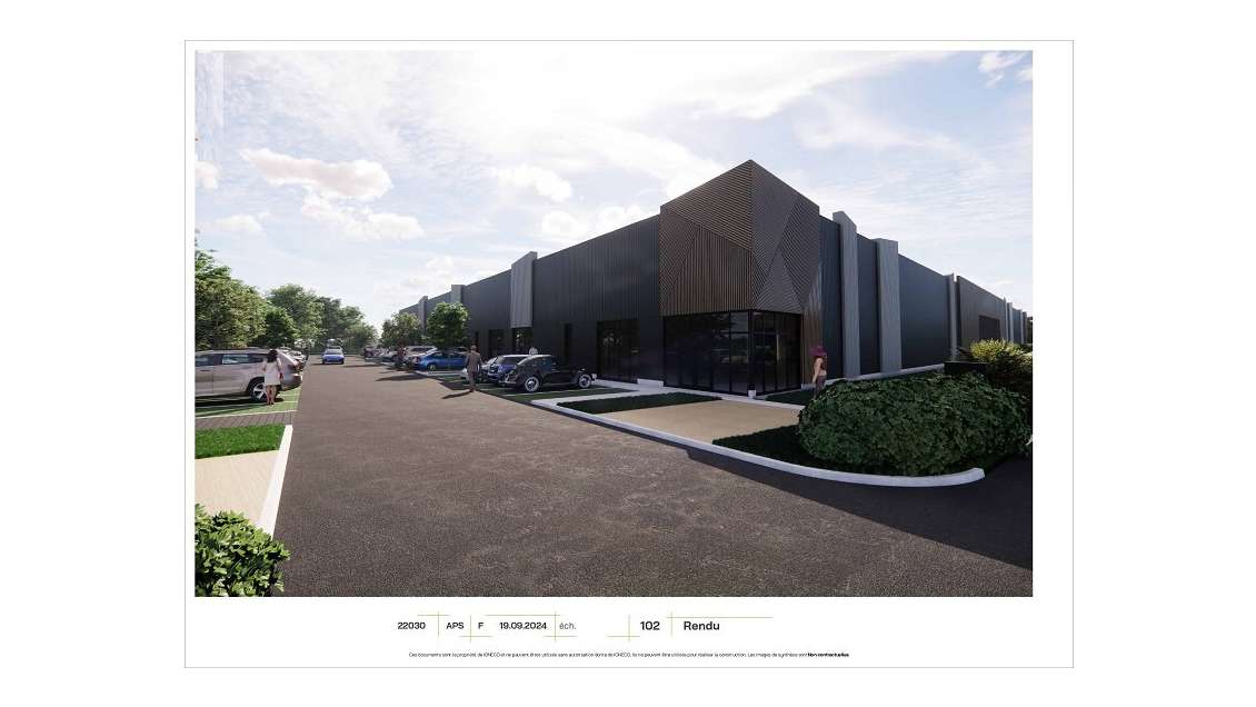Vente cellule 615m² Saint-Nazaire Zone de Brais