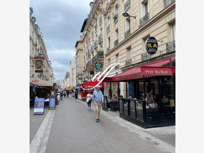 Vente local commercial libre de 38m² à Paris