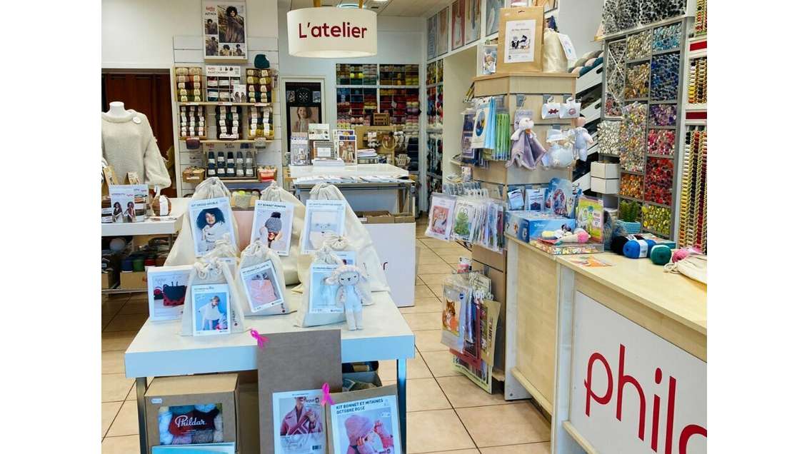 Boutique de laine et fils à vendre à Ancenis