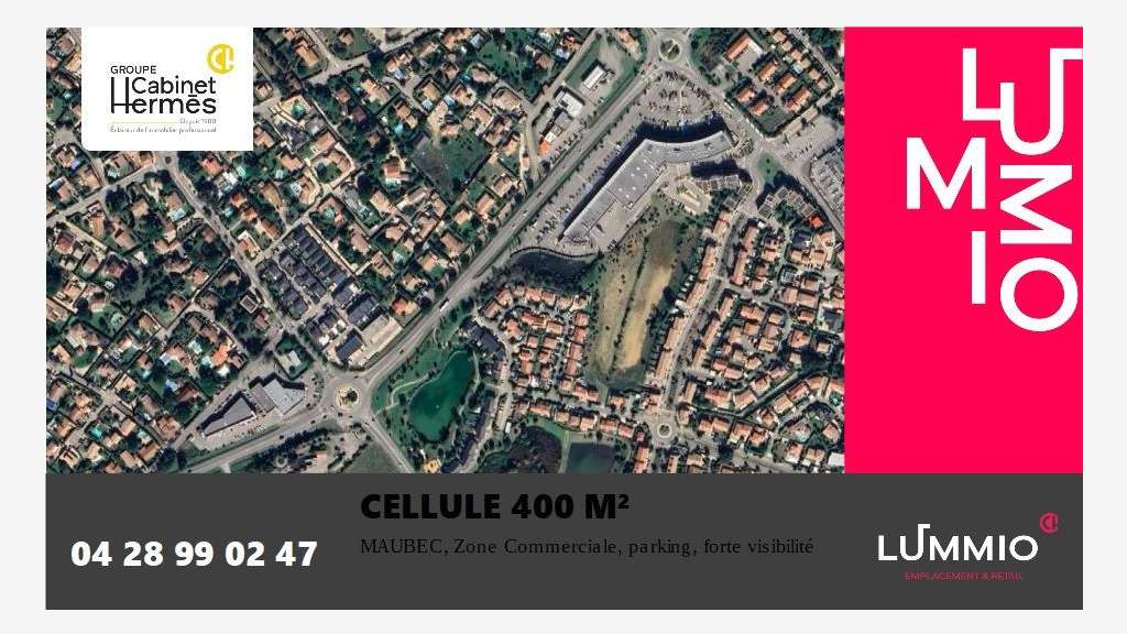 Vente dab local 400m² à Montélimar Maubec bld Coty
