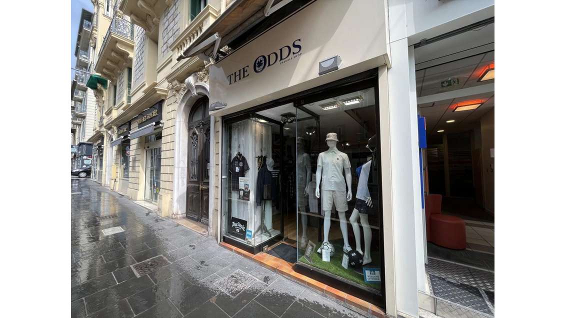 Cession bail boutique de 22m² à Nice Libération