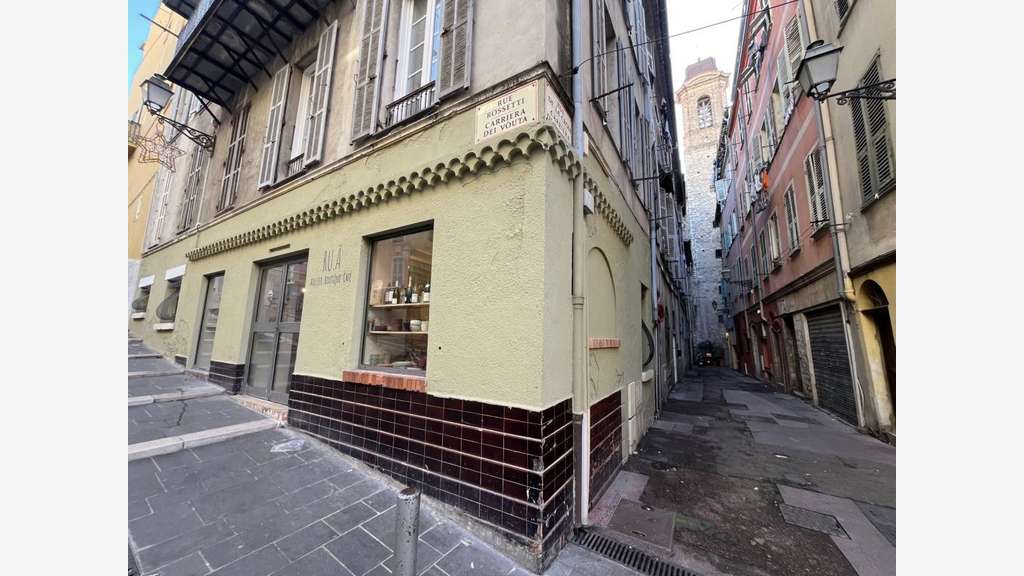 Vente droit au bail 60m² rue Rossetti Vieux-Nice