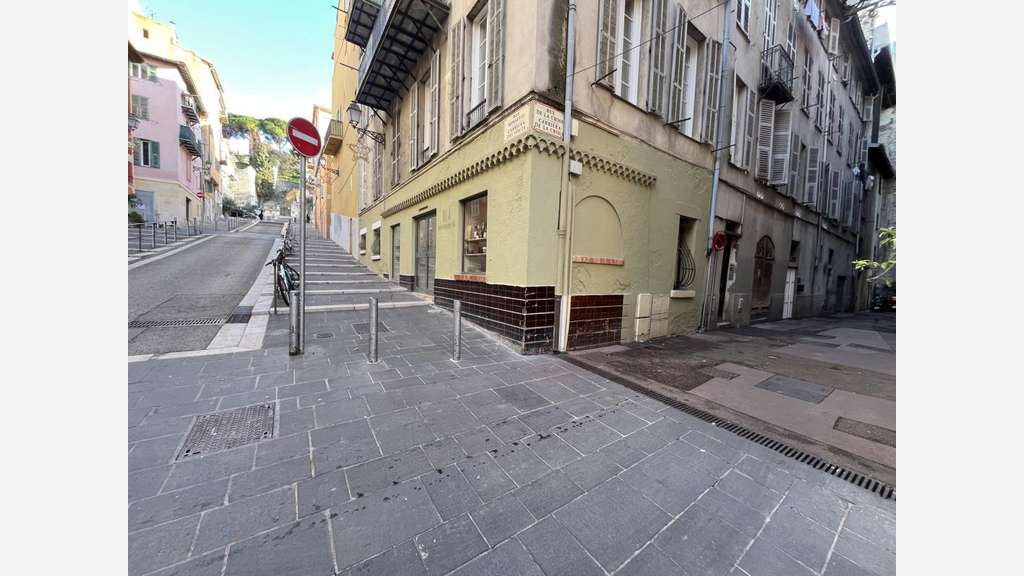 Vente droit au bail 60m² rue Rossetti Vieux-Nice