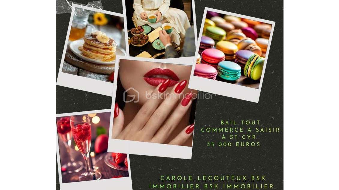 Bail tout commerce à saisir sur St Cyr sur Mer