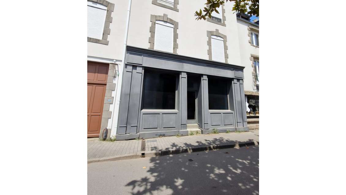 Vente local commercial de 80m² Vannes centre ville
