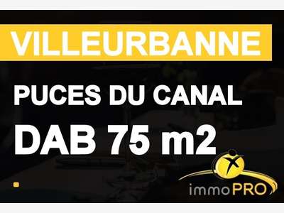 Droit au bail local commercial 75m² à Villeurbanne