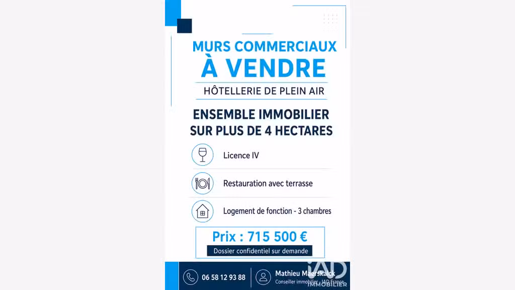 Vente ensemble immobilier touristique à Zutkerque