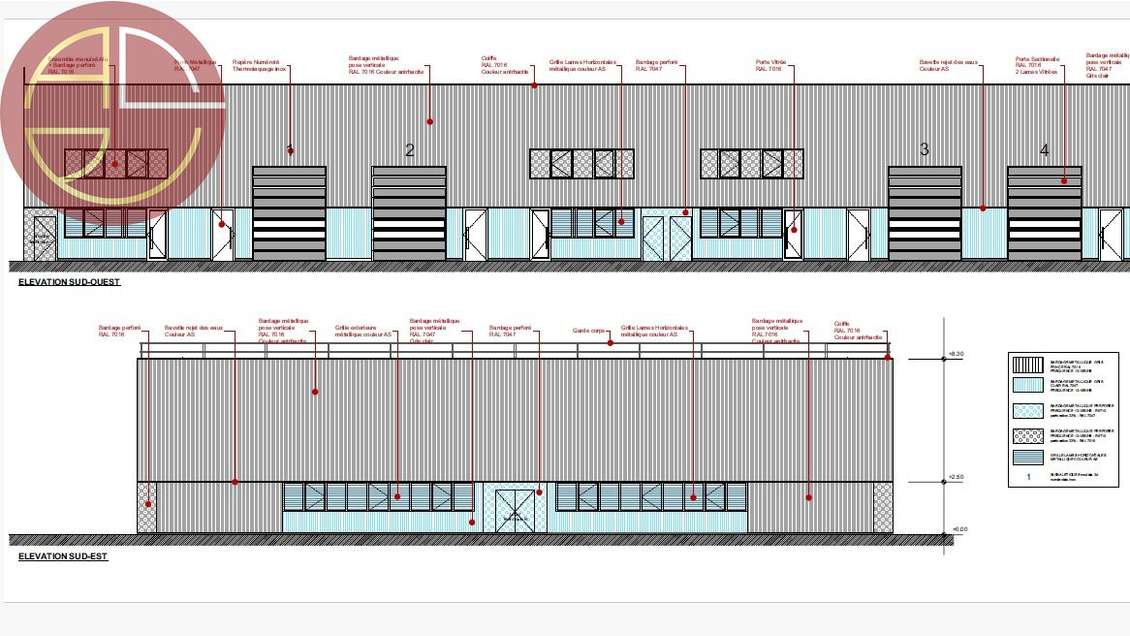 Vente entrepôt neuf 603m² à Portet-sur-Garonne