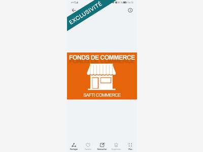 Vente local commercial centre de Bordeaux Capucins