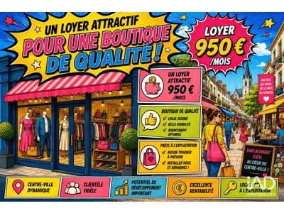 Vente Locaux commerciaux - Boutiques à Châteauneuf-sur-Loire