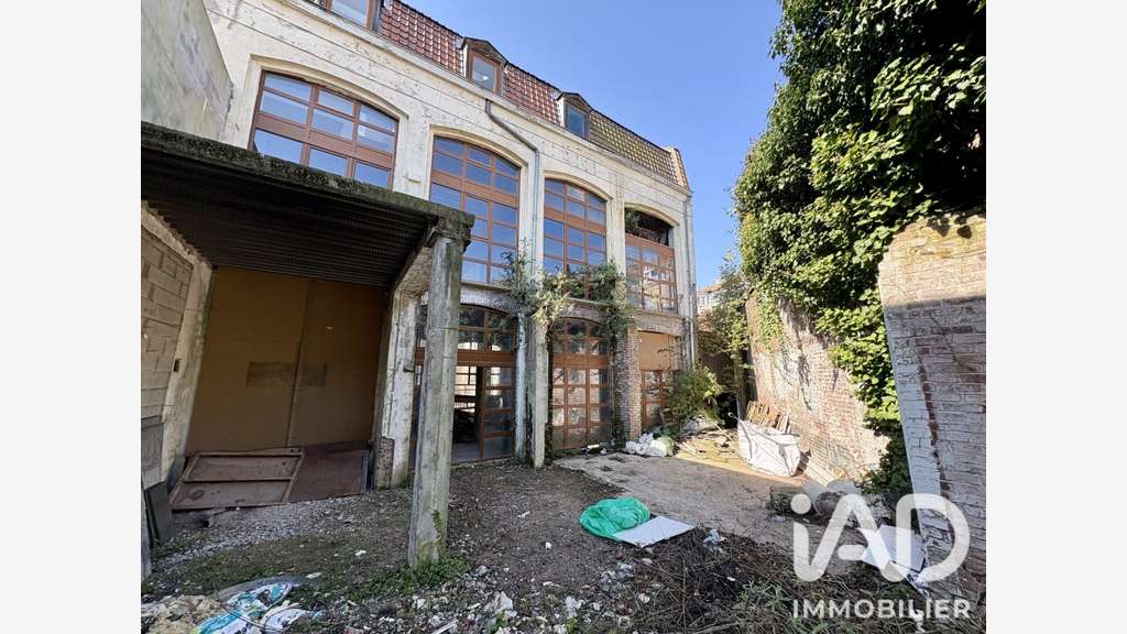 Vente plateau brut de 106m² en RDC à Lille