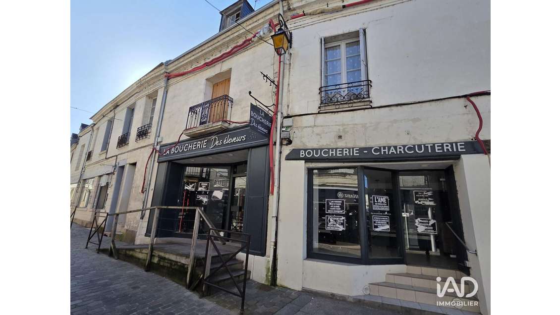 Vente ensemble commercial & habitation à Loches