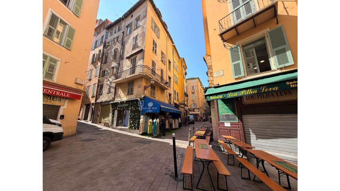 Droit au bail rue Benoît Bunico Vieux Nice