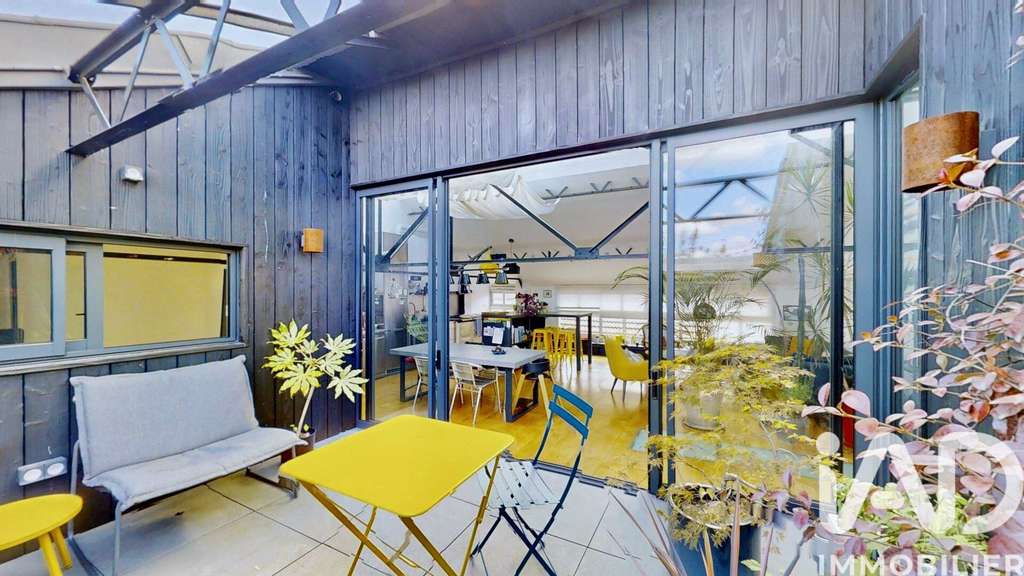 AV loft exceptionnel 200m² Pantin quartier calme