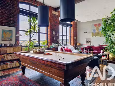 Vente loft duplex 250m² Rouen Jardin des Plantes
