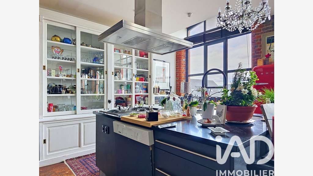 Vente loft duplex 250m² Rouen Jardin des Plantes