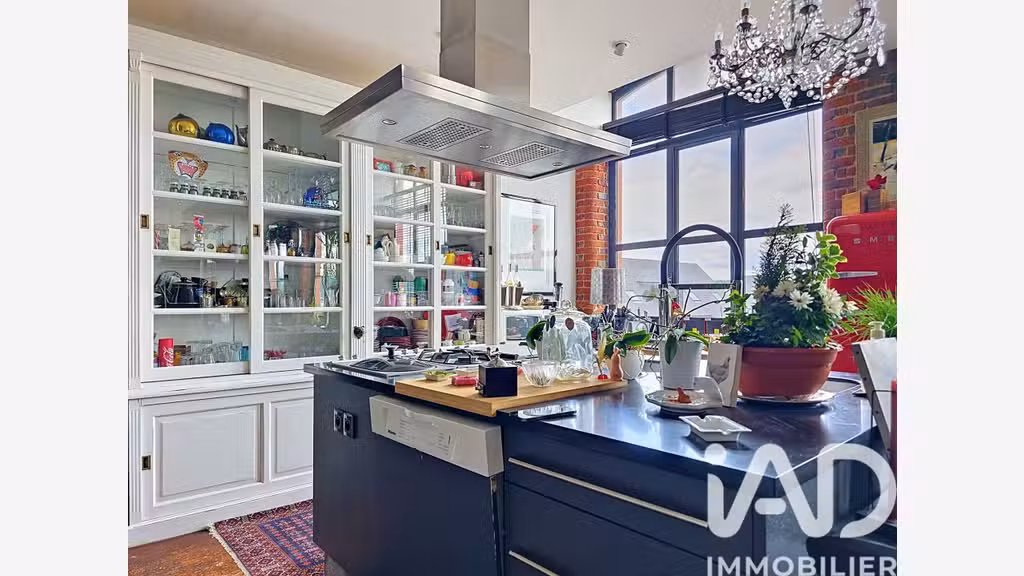 Vente loft duplex 250m² Rouen Jardin des Plantes