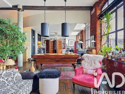 Vente loft duplex 250m² Rouen Jardin des Plantes