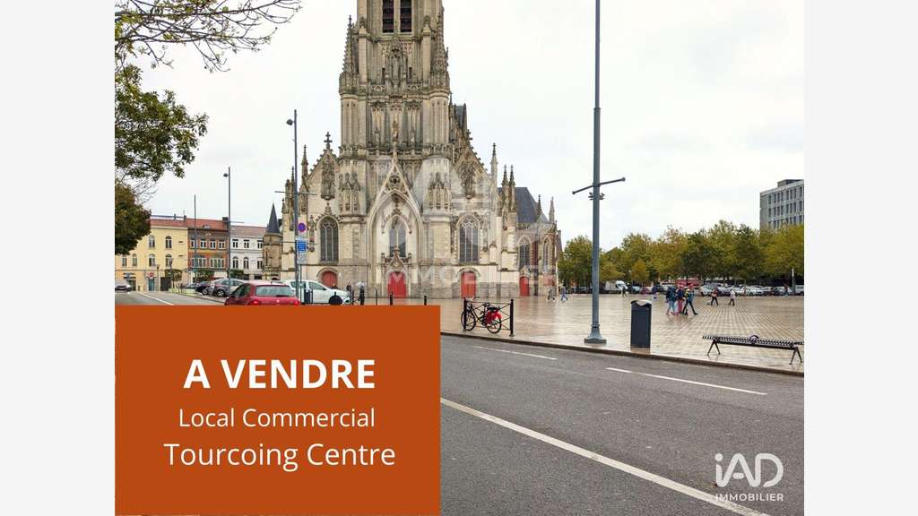 Vente local commercial 360m² à Tourcoing centre 