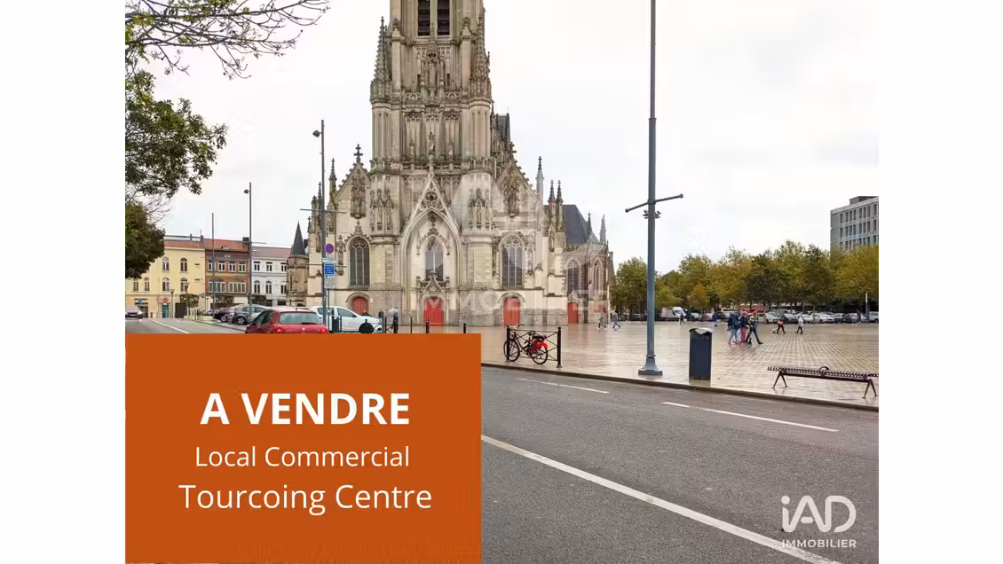 Vente local commercial 360m² à Tourcoing centre