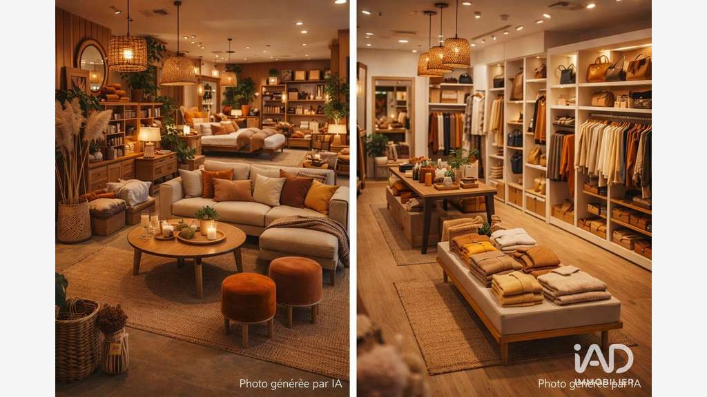 Droit au Bail boutique 155m² empl premium à Tours