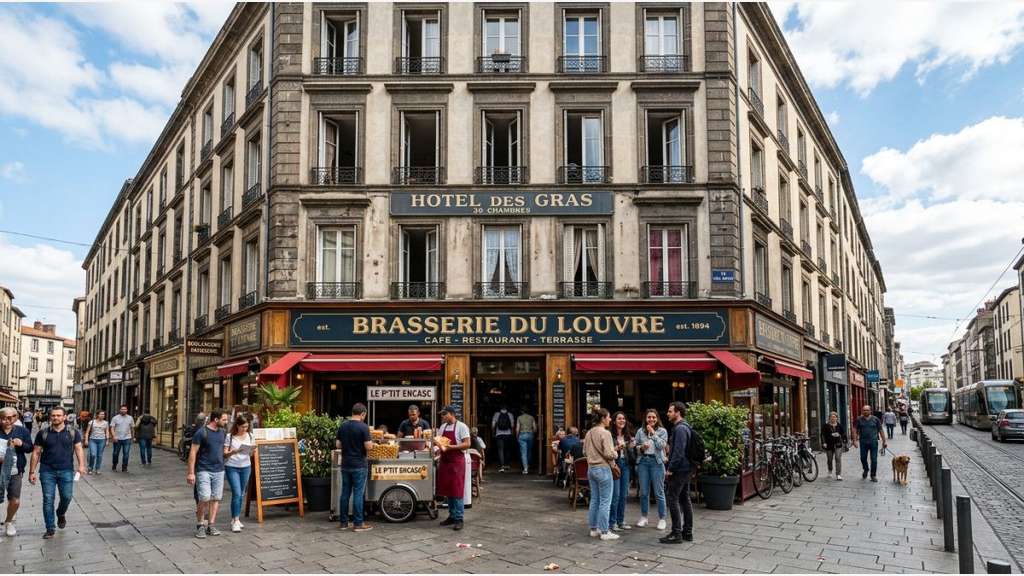 Vente immeuble 1100m² face gare Clermont Ferrand