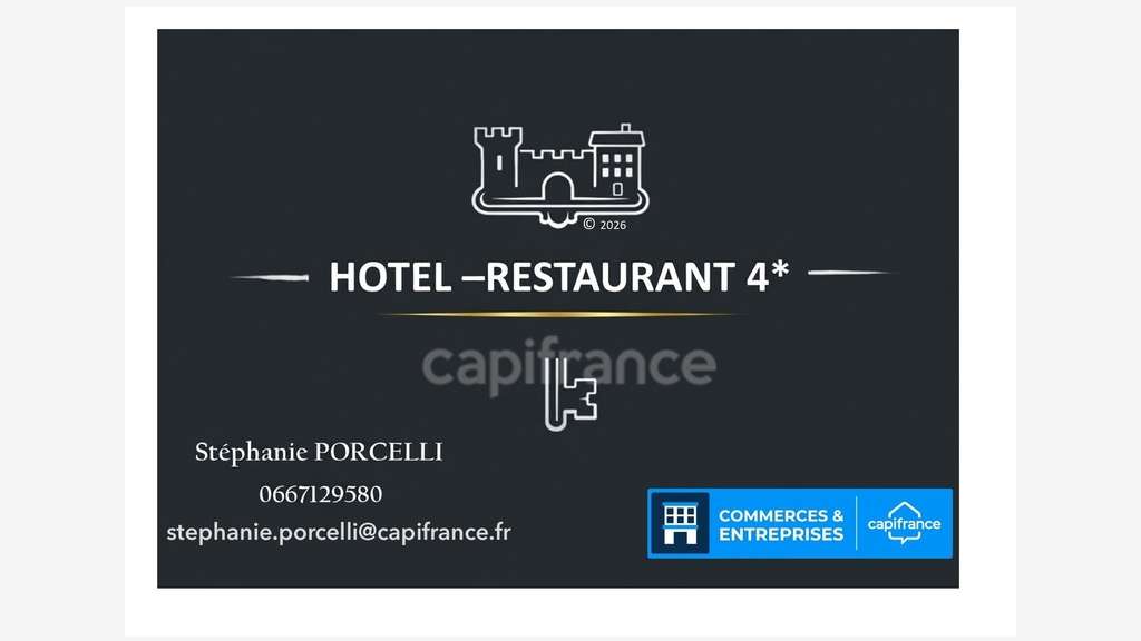 Murs hôtel restaurant 2073m² à vendre Jonzac (17)