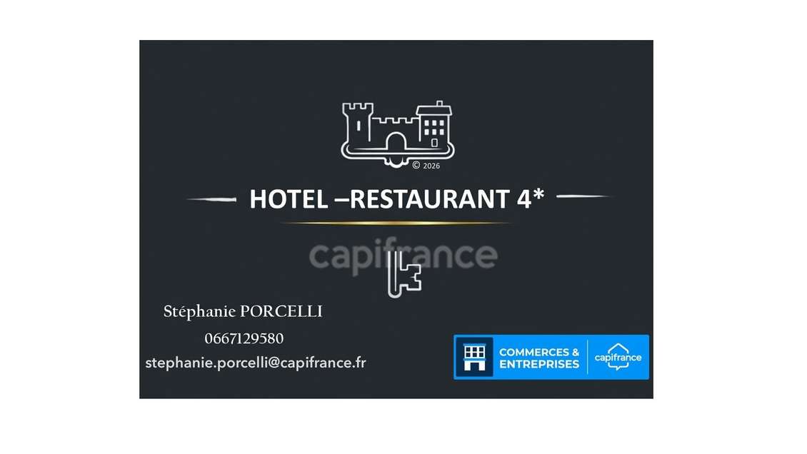 Murs hôtel restaurant 2073m² à vendre Jonzac (17)
