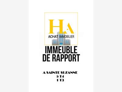 Immeuble de Rapport Sainte Suzanne 371 m2