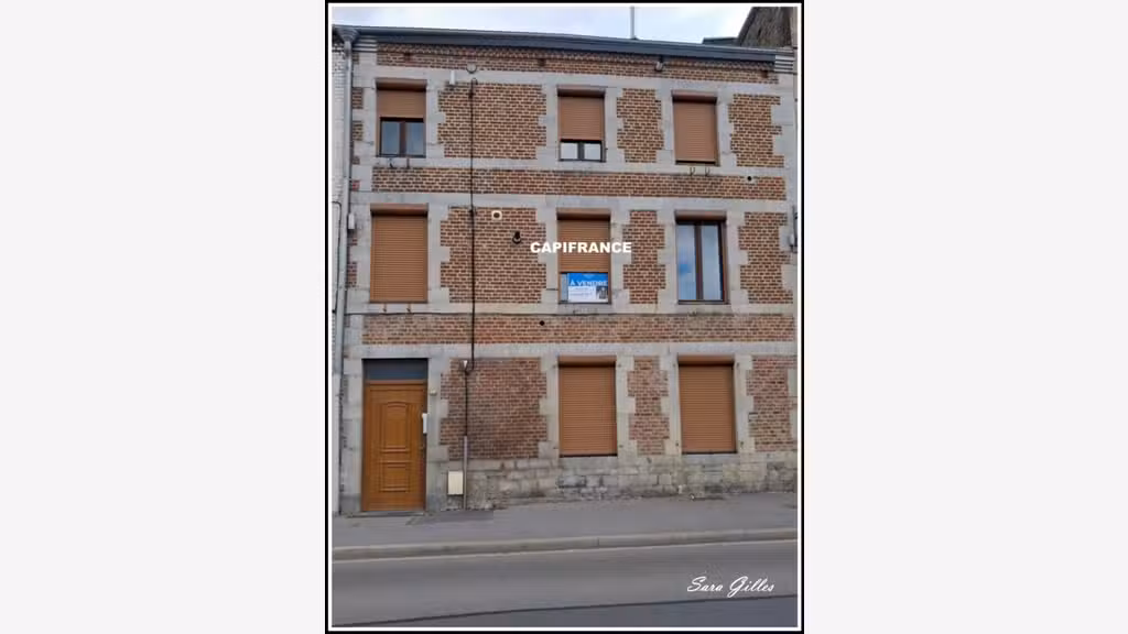 Vente immeuble de rapport 240m² à Vireux-Molhain