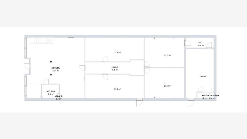 Vente local de 294m² à Angoulème Victor Hugo