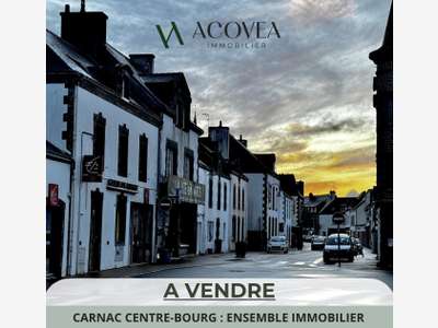 AV immeuble mixte 661m² copropriété Carnac centre