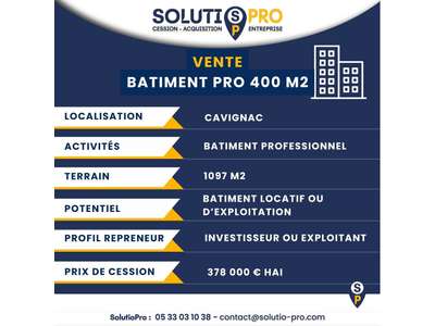 Vente Immeubles commerciaux / Mixtes à Cavignac