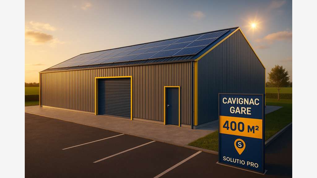 Vente bâtiment d’activité neuf 400m² à Cavignac