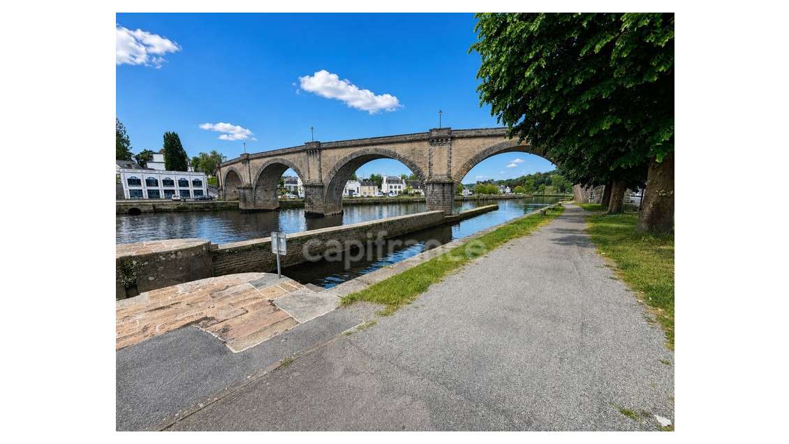 AV appartement 3 ch à Châteaulin vue Aulne