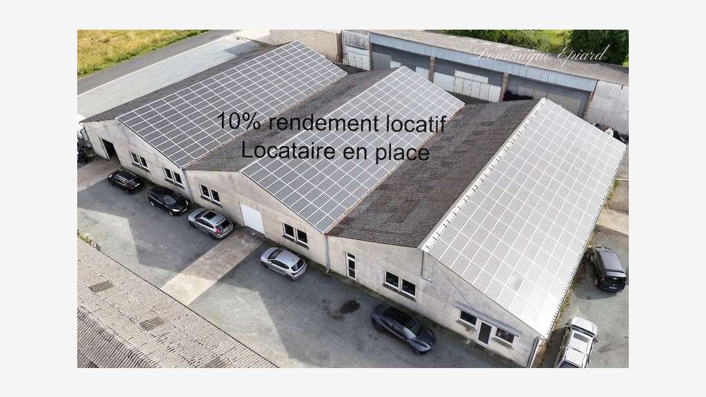 Local industriel 1253m² loué à vendre à Civaux