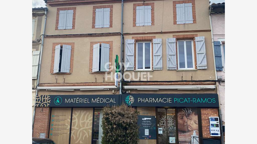 Vente Immeuble 390m² en centre ville de Fronton 