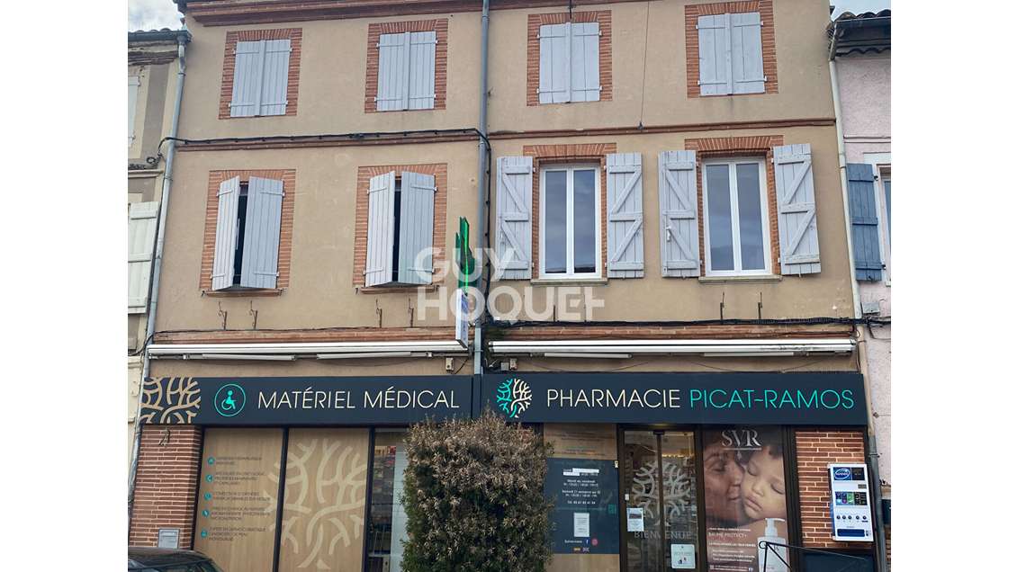 Vente Immeuble 390m² en centre ville de Fronton 