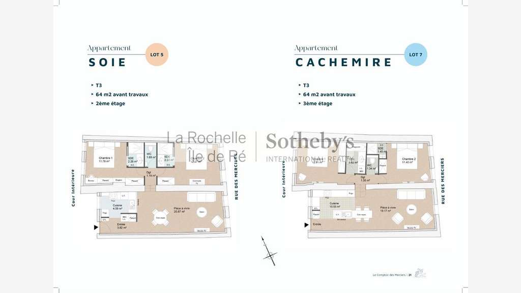 Vente immeuble de rapport 188m² centre La Rochelle
