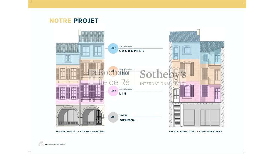 Vente immeuble de rapport 188m² centre La Rochelle