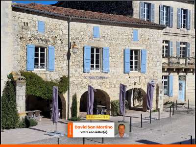 AV restaurant bar chambres d'hôtes 420m² La Romieu